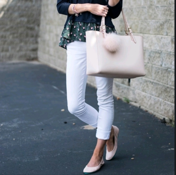 Tieks Shoes - TIEKS By Gavrieli Light Pink Blush Leather Slip-On Classic Ballet Flat Slipper 9